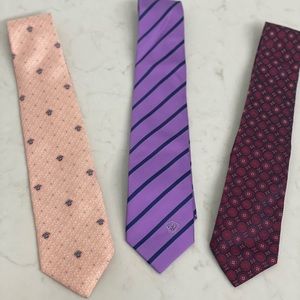 Three Versace Ties